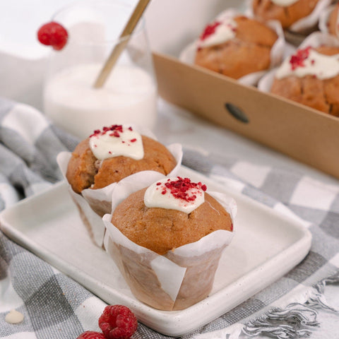 Freshly Baked Sweet Muffins | Serves 6 - FIG FOOD
