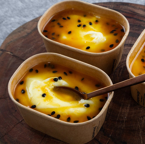 Gourmet Passionfruit Yoghurt Pots 8Pk - FIG