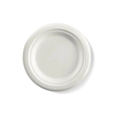15cm (6”) Round BioCane Plate - Each - FIG FOOD