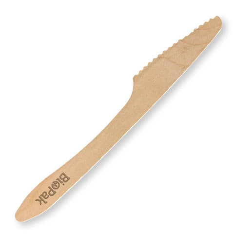 19cm Wood Knife - Each - FIG FOOD