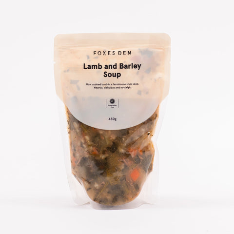 Lamb and Barley Soup 450g