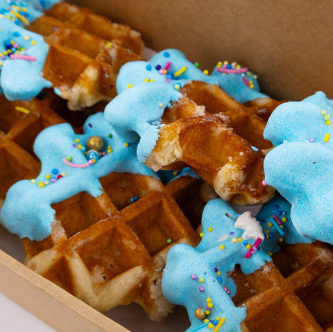 Blue Magic Waffles | Serves 4 - 6 - FIG FOOD