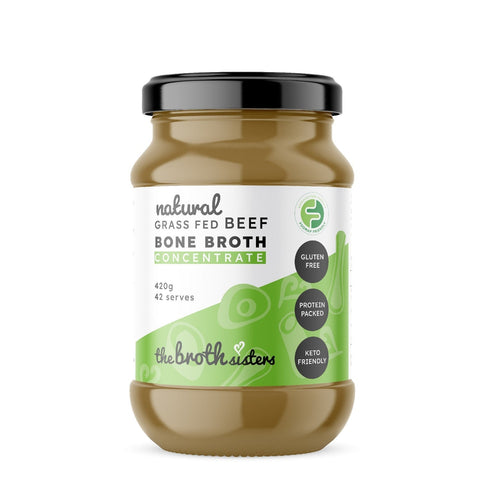 Bone Broth Concentrate Beef - Natural 420g - The Broth Sisters