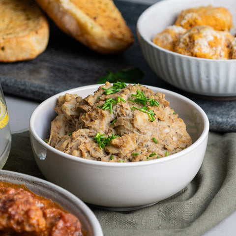Burnt Aubergine & Potato Smash | 790g - FIG FOOD