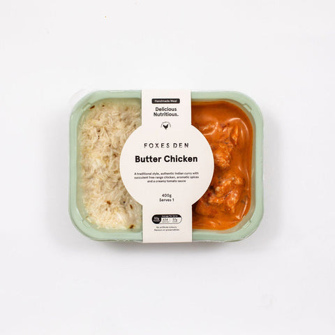 Butter Chicken with Rice 400g - Foxes Den