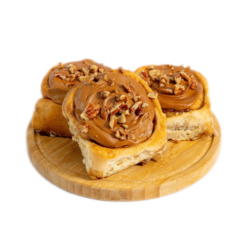 Caramel Pecan Scrolls 3Pk-Indulgence-FIG-iPantry-australia