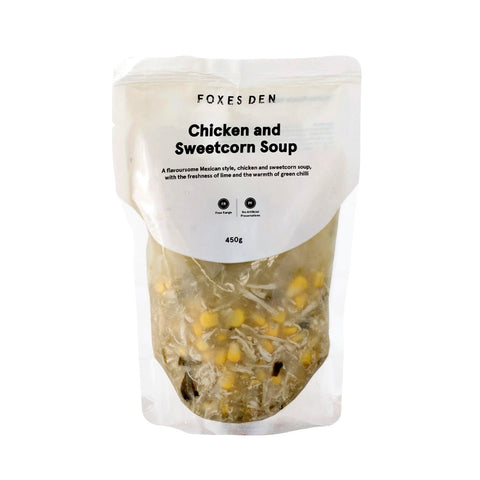 Chicken and Sweetcorn Soup (Mexican Style) 450g - Foxes Den