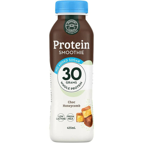 Choc Honeycomb Protein Smoothie 425ml-Beverages-Rokeby Farms-iPantry-australia