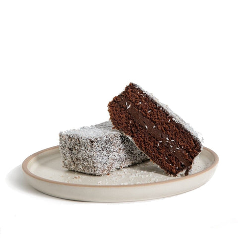 Chocolate Lamingtons 2 Pack (FIG)-Indulgence-FIG-iPantry-australia