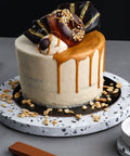 Chocolate Peanut Butter Cake V/GF 6" - The Jolly Miller