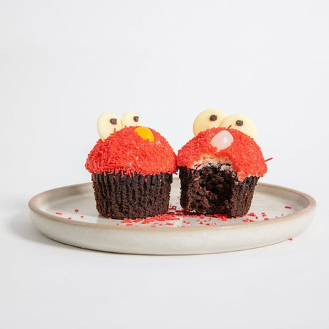 Elmo Cupcakes 2 Pack (FIG)-Indulgence-FIG-iPantry-australia