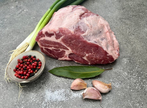 Free Range Boneless Pork Neck (Approx. 1.2Kg - 1.5Kg)-Mathews Butcher-iPantry-australia