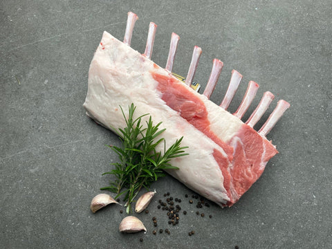 Frenched Lamb Rack (Approx. 900g - 8 Points)-Mathews Butcher-iPantry-australia