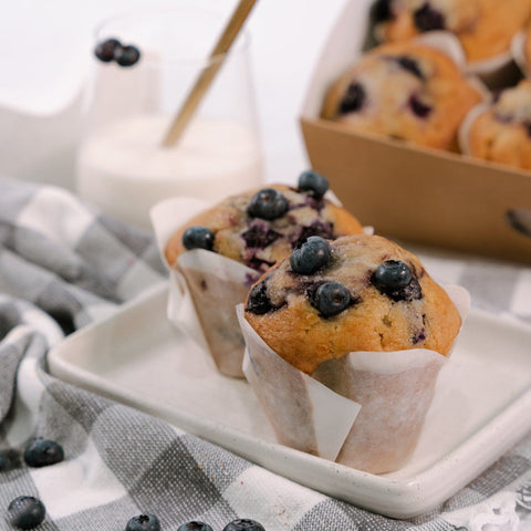 Freshly Baked Sweet Muffins | Serves 6 - FIG FOOD