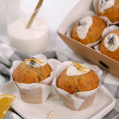 Freshly Baked Sweet Muffins | Serves 6 - FIG FOOD