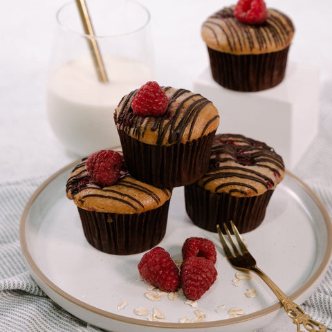 Freshly Baked Vegan Sweet Muffins | Serves 6 - FIG FOOD