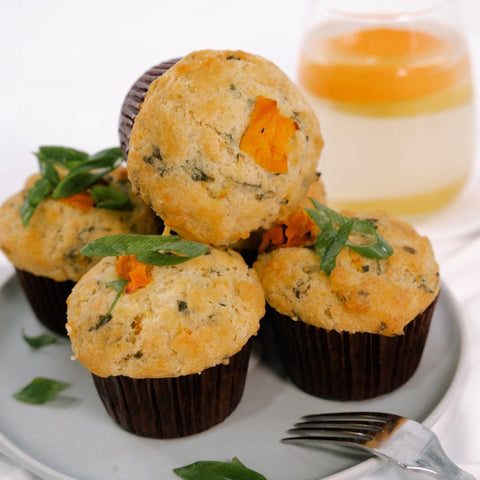 Gluten Free & Vegan Savoury Muffins | Serves 6 - FIG FOOD