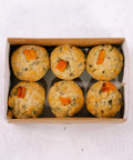 Gluten Free & Vegan Savoury Muffins | Serves 6 - FIG FOOD