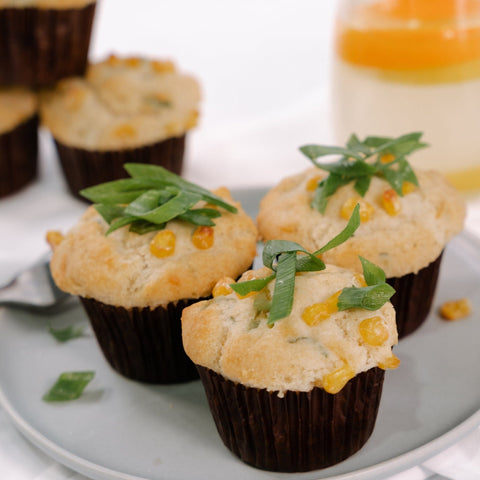 Gluten Free & Vegan Savoury Muffins | Serves 6 - FIG FOOD