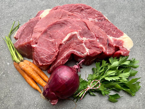 Grass Fed Beef Chuck Steak (Approx. 1Kg)-Mathews Butcher-iPantry-australia