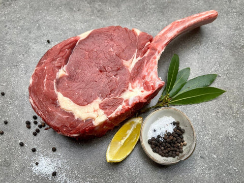 Grass Fed Beef Rib Eye Steak (Aprox. 500g Per Steak)-Mathews Butcher-iPantry-australia