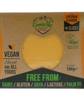 Green Vie Sliced Cheddar Flavour Cheese 180g-Catering Entertaining-Green Vie-iPantry-australia