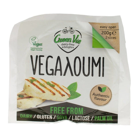 Green Vie 'Veganoumi' Vegan Haloumi-style Cheese 200g-Catering Entertaining-Green Vie-iPantry-australia