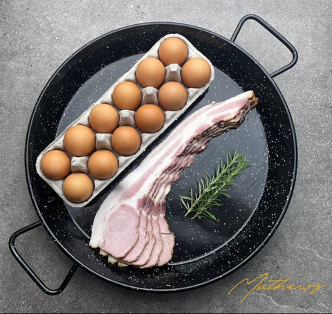 Housemade Brekkie Bacon & Free Range Eggs-Mathews Butcher-iPantry-australia