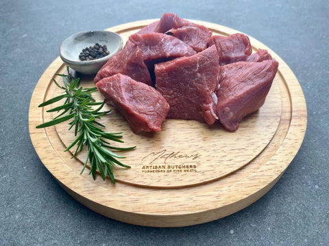 Lamb Leg Dice (Approx. 500g)-Mathews Butcher-iPantry-australia