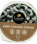 Lauds Plant Based Foods Aged Cashew Cheese 120g-Catering Entertaining-Lauds-iPantry-australia