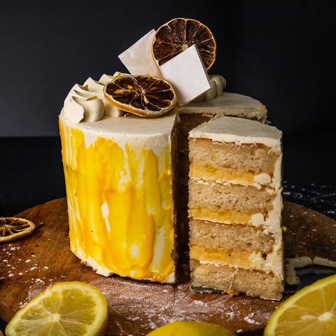 Lemon Sponge Cake 6” - The Jolly Miller