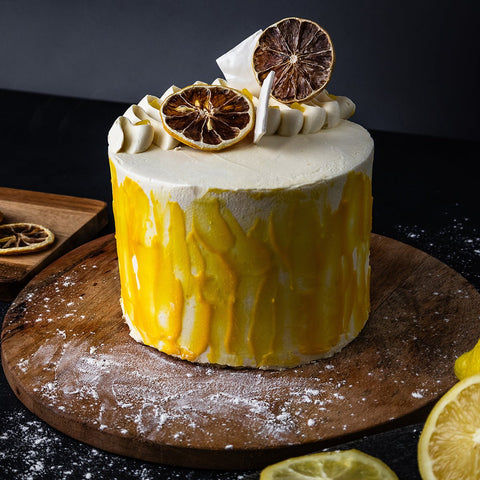 Lemon Sponge Cake 6” - The Jolly Miller