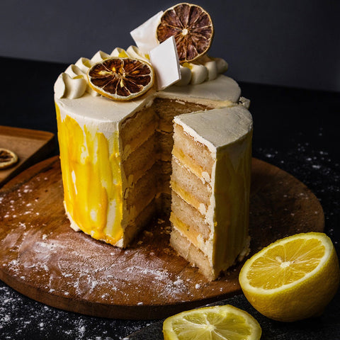 Lemon Sponge Cake 6” - The Jolly Miller