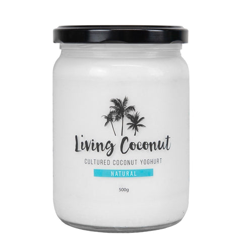 Living Coconut YOGHURT Natural 500ml - Green Street Kitchen