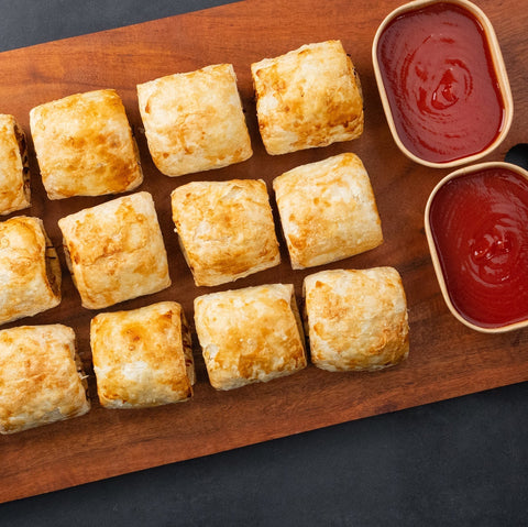 Mega Sausage Roll Party Platter | Serves 12 - 16 - FIG FOOD
