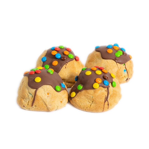 M&M Loaded Cookies 4Pk-Indulgence-The Cookie Dough Co-iPantry-australia