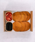 Pancakes - Served with Maple Syrup & Strawberries | Serves 6 - 8 - FIG FOOD