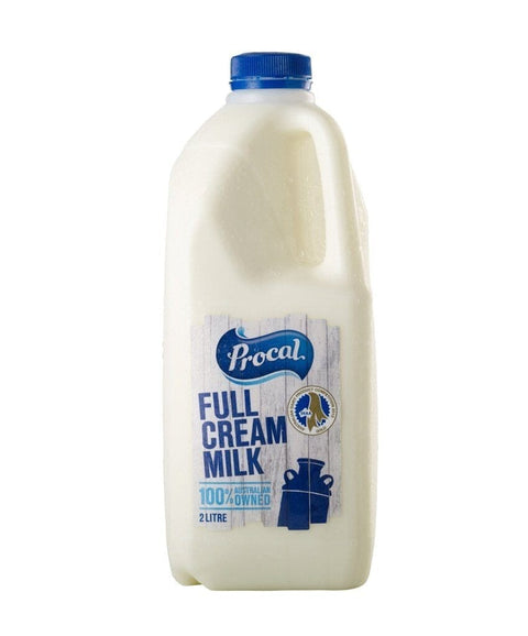 Procal Full Cream Milk Box 6x2L-Procal-iPantry-australia