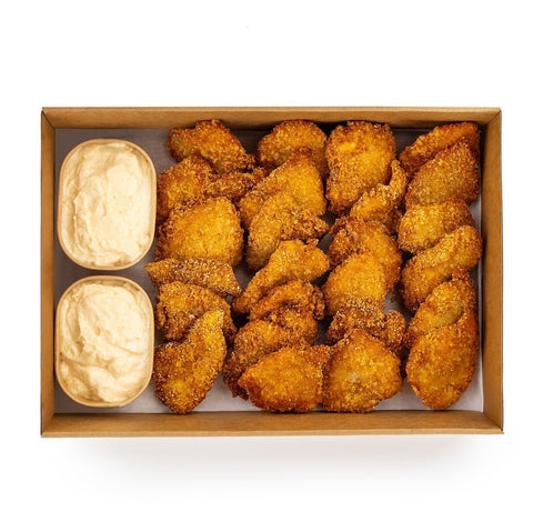 Schnitzel Bites Dipper Platter | Serves 10 - 12 - FIG FOOD