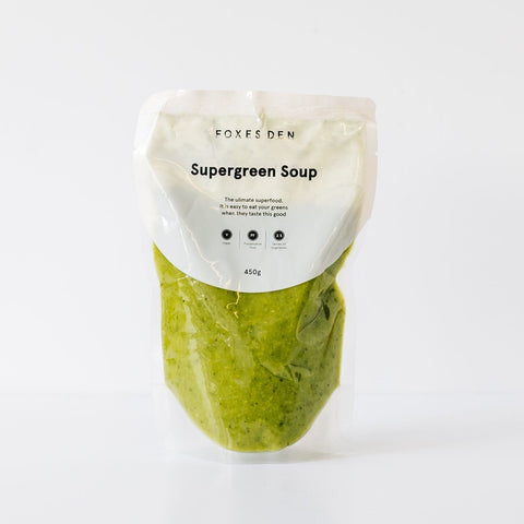 Supergreen Soup 450g-Restaurants/Meal Kits-Foxes Den-iPantry-australia