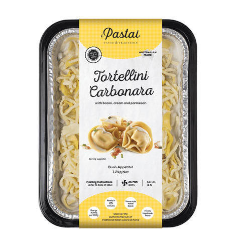 Tortellini Carbonara 1.2kg - iPastai