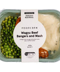 Wagyu Beef Bangers and Mash-Restaurants/Meal Kits-Foxes Den-iPantry-australia