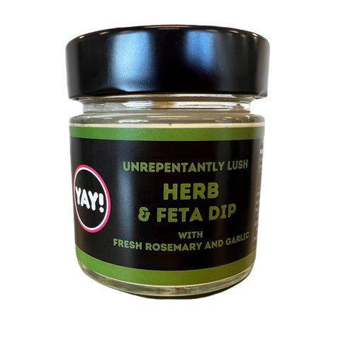 Yay! Foods Herb and Feta Dip 170g - Yay! Vegan Foods